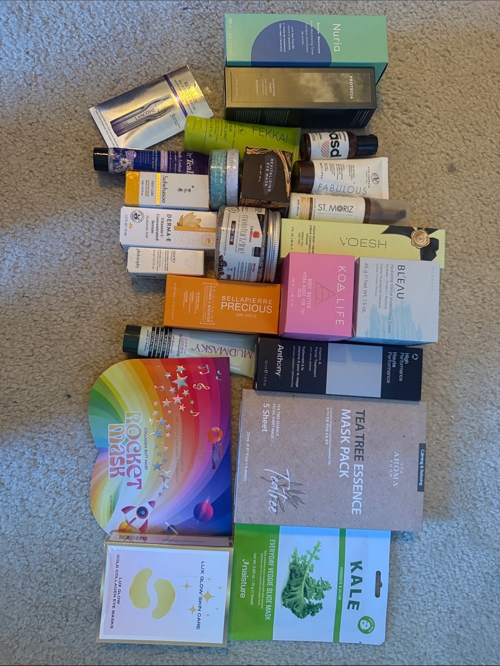 Assorted Women Bath & Body Moisturizer & Body Oil Set - Mixed Colors